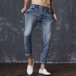 Men's Jeans Men Cotton Straight Classic Retro Nostalgia Spring Male Denim Pants Designer High Quality Size 28-44Men's