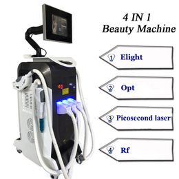 IPL rf elight yag beauty equipment lazer tattoo removal machines opt skin rejuvenation e light hair remover machine 3 handles