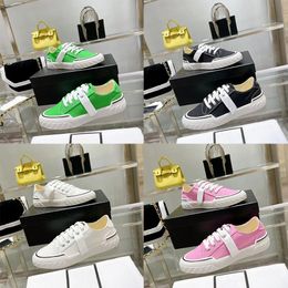 Designer Casual Shoes Women Canvas Sneakers Fashion Candy Color Lace-up Low-top Flat Soled Skateboard Shoe Brand Luxury Comfort Walking Shoes Trainers