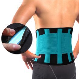 lumbar support waist belt UK - Back Brace Waist Belt Spine Super Support Men Women Breathable Lumbar Corset Orthopedic Posture Corrector Pain Relief 220726