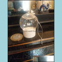 C Classics Snow Globe Pendant Car Interior With Per Bottle Inside Crystal Ball For Special Novelty Christmas Vip Drop Delivery 2021 Pendants