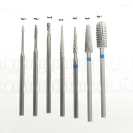 Nail Art Equipment 1Pc Drill Bit Stainless Steel Burr Manicure Cutters Cuticle Clean Accessories Foot Care Tools Prud22