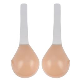 invisible silicone self adhesive strapless bra Canada - Silicone Bra DD DDD G H Plus size Sexy Lady Invisible Strapless Bra Push-Up Bras Self -Adhesive Dress Sticky Gel Backless BH277x