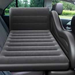 Seat Cushions Universal Car Air Inflation SUV Travel Back Bed Mattress Multi Functional Sofa Pillow Outdoor Camping Beach Mat Cushion