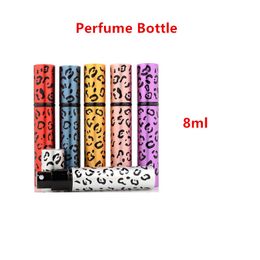 8ml Portable Mini Refillable Perfume Bottle With Spray Scent Pump Empty Cosmetic Containers Atomizer Bottle For Travel Tool
