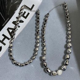 Pendant Necklaces South Korea Dongdaemun Fashion Jewellery Beaded Simple Elegant Necklace2022 Style Collarbone Necklace Fashionista Accessorie