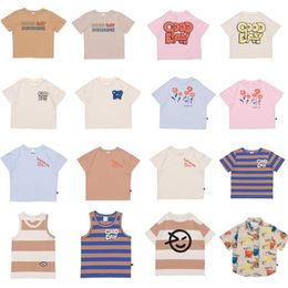 Wynken Fashion Kids Summer Casual TShirt For Boys and Girls Wyn Toddler Letters Print Short Sleeve Tees Baby Tops 220607