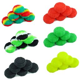 New Pumpkin Shape Silicone Nonstick Wax Containers 6ML rubber food grade dab tool storage jar oil holder for concentrate