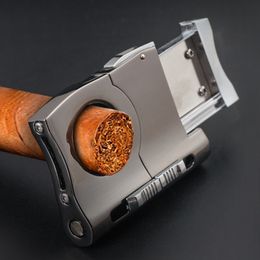 2022 cigar scissors Stainless steel cigar cutter puncher factory supply