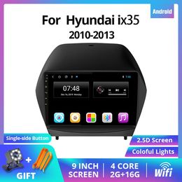 Car Video Android 10 Multimedia Player for HyundaiI X35 2010-2013 GPS Navigation Device bluetooth steering wheel control support