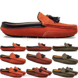 Spring Summer New Fashion British style Mens Canvas Casual Pea Shoes slippers Man Hundred Leisure Student Men Lazy Drive Overshoes Comfortable Breathable 38-47 2281