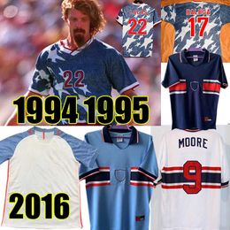 1994 1995 US Lalas Retro Soccer Jerseys United States Harkes Ramos Wegerle Balboa Reyna Jones 94 95 16 AME Camiseta Classic Football Shirts