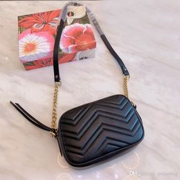Designer Style Camera Bags Woman Cross body Genuine Leather Shoulder Bags Handbags Classic Luxury Fashion Chain Clutch bag purse