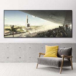 Silver Arrows A Living Lenge Car Poster Painting Canvas Print Nordic Home Decor Wall Art Picture For Living Room Frameless