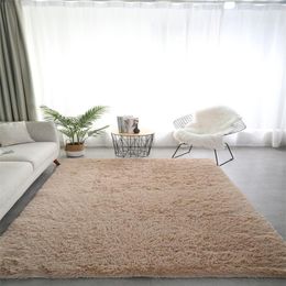 Carpets Thicken Carpet In The Living Room Keep Warm Fluffy Good Flexibility Household Modern Home Decoration Noble Soft VelvetCarpets Carpet