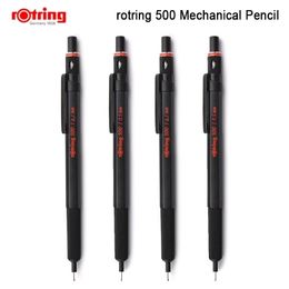 Rotring 500 0.5mm0.7mm mechanical pencil plastic pen holder Metal knurling grip automatic 1 piece Y200709