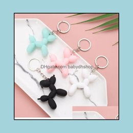 maternity rings Australia - Jewelry Accessories Baby Kids Maternity Simation Hine Dog Pendant Key-Ring Parts Creative Key Chain Hanging Decoration Crafts Gift Spot W