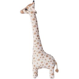 67cm Big Size Simulation Giraffe Plush Toys Soft Stuffed Animal Sleeping Doll For Boys Girls Birthday Gift Kids 220707