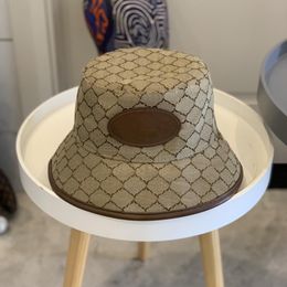 Luxury Designer Bucket Hat Men's And Women's Classic Leisure Fashion Beach Travel Sun Hats Fisherman Cap