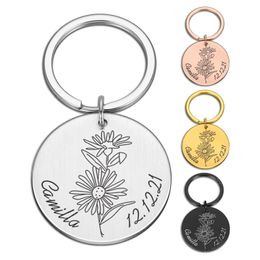 Couple Keychain Original Keychains Personalised Gift Boyfriend Girlfriend Key Chain for Car Keys Customised for Men Women Gifts