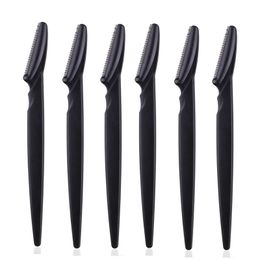 10Pcs Facial Hair Remover Eyebrow Knife Shaver Eyebrow Trimmer Portable Eyebrow Razor Blade Shaving Epilator Women Makeup Tools