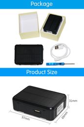 4G waterproof Farming version real-time gps tracker Anti-Lost Alarm For cow gps tracking device with temperature accuracy solar power