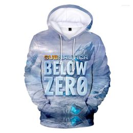 Men's Hoodies & Sweatshirts Subnautica Below Zero 3D Print Clothing Fashion Boys/girls Sportswear Kawaii Kids Tops Women/Men Hoo DesignMen's