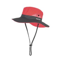 Cycling Caps & Masks Outdoor Bucket Hat Wide Brim Breathable Quick Dry Sunshade Mesh Layer LightweightCycling