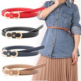 Belts Thin Belt Women Fashion All-match Simple Trendy Decorative Denim Dress BS1071Belts