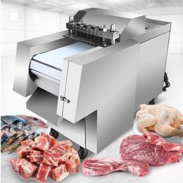 Commercial Frozen Meat Machine For Chicken Beef Pork Cube Cutter Dice Cutting Meat Dicer Machine