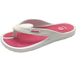 Kadınlar plaj flip floplar yaz ayakkabıları gündelik gül kırmızı kız yumuşak düz sandalet kapalı açık hafif kalmaz terlik y200423