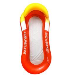 Summer Water Parks Inflatable PVC Floating Lounger Air Mattress Pool Swimming Toy Float Bed DHL FREE YT199501