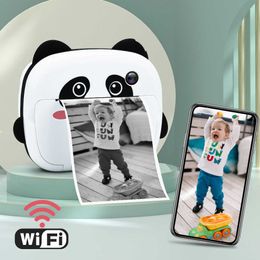 Instant Thermal Printing Photo Camera Kid WIFI Digital 1080P HD Video Children Birth Gift