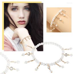 Bangle Silver And Gold Bracelets For Women Pearl Bracelet Chain Culture Adjustable Fashion Charm Exquisite Watch Boxes WomenBangle Inte22