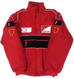 F1 Formula 1 racing jacket winter car full embroidered cotton clothing spot 231k235I