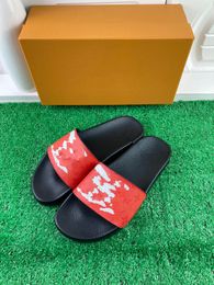 Designer Sandals Slippers Summer Men Women Shoes Shaped Multicolor Slides Molded footbed in black Tonal rubber sole featuring embossed logo 0625