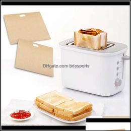 Other Bakeware Kitchen Dining Bar Home Garden Grilled Cheese Sandwiches Reusable Nonstick Toaster Bags Bake Bread Bag Toast Microwave Hea