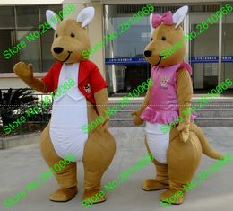 Mascot doll costume EVA Material Helmet Kangaroo Mascot Costumes Cartoon Apparel advertisement costumes Halloween Birthday party 179