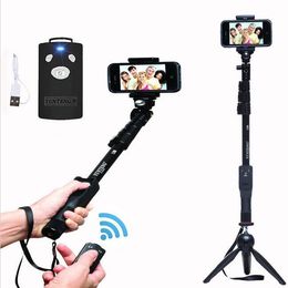 Aluminium Alloy Selfie Stick Yunteng Bluetooth Extendable Handheld Yt-1288 Tripod Monopod