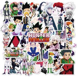 New Sexy 50PCS Anime Hunter Comics Graffiti Stickers for Laptop Luggage Bicycle Car Skateboard Computer Waterproof Decal Kid Classic Toys