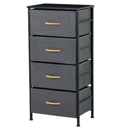 Modern fabric drawer storage cabinet box multi-layer assembly household simple