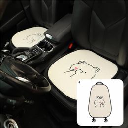 Car Seat Covers Easy To Instal Cute Anti-wear Protector High Abradability Adorable For Vehicle