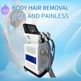 2022 New 2 hand pieces Diode Laser for permanent hair removal Machine for salon clinic home use beautiful factory directly sales price