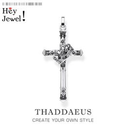 Pendant Necklaces Majestic Cross & Crown 2022 Jewellery Europe 925 Sterling Silver Symbolism Promises Shield And Certaint Gift For Woman M