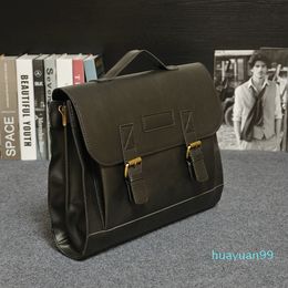 New Brand Designer Mens Bag Genuine Leather Handbag Briefcases Shoulder Bag 2022