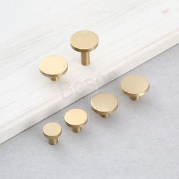 Drawer Knobs Solid Brass Handles Door Knob Drawers Cabinet Furniture Handle Wardrobe Kitchen Cabinets Pull Handle Accessories BH6588 WLY