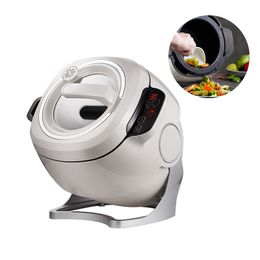 220V Intelligent Cooking Machine Robot Wok Rice Cooker Home Intelligent Frying Pan Stir-Frying Pot Food Processors