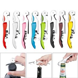 Fast Delivery Multi-Functional 2 in 1 Bottle Openers Stainless Steel Wine Cork Screw Corkscrew Beer Cap Remover Kitchen Gadget Bar Accessories