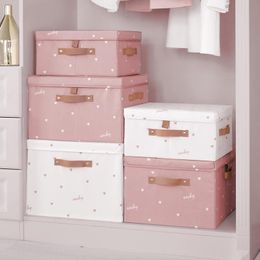 Storage Boxes & Bins Clothes Quilt Box With Lids Large Capacity Fabric Folding Cloth Organiser Closet Book Toys Blanket