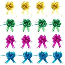 Party Decoration 10pcs Pull Bows Christmas GIft Wrap Ribboons Decorative Wedding Valentine's Day DIY Suppllies